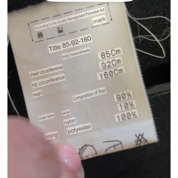 Paco Rabanne Women’s Designer Wrap Coat Sz M Luxury Old Money Classic Wool Blend - Picture 5 of 11